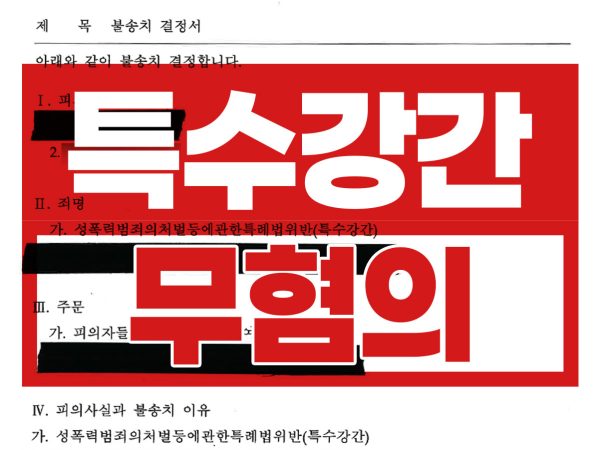 무혐의